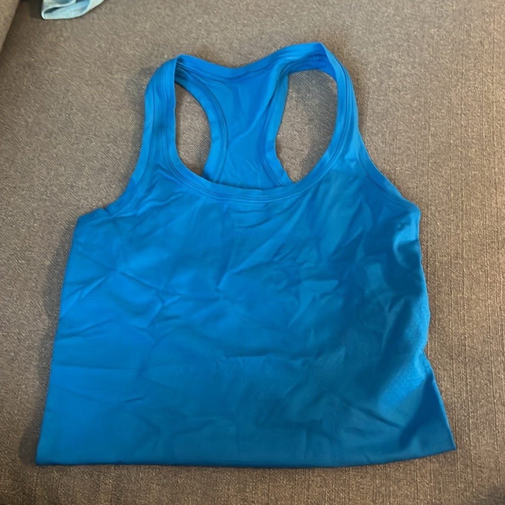 Lululemon Poolside blue Razorback Tank top